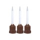 Brown Tapered Mixing Tips Short U9016-5L 