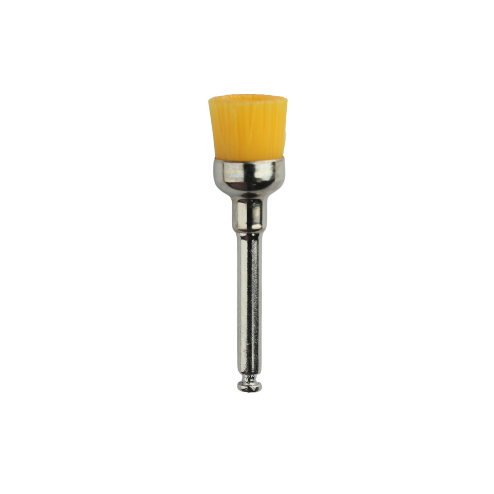 Latch Style Flat Prophy Cup Brush Colored 