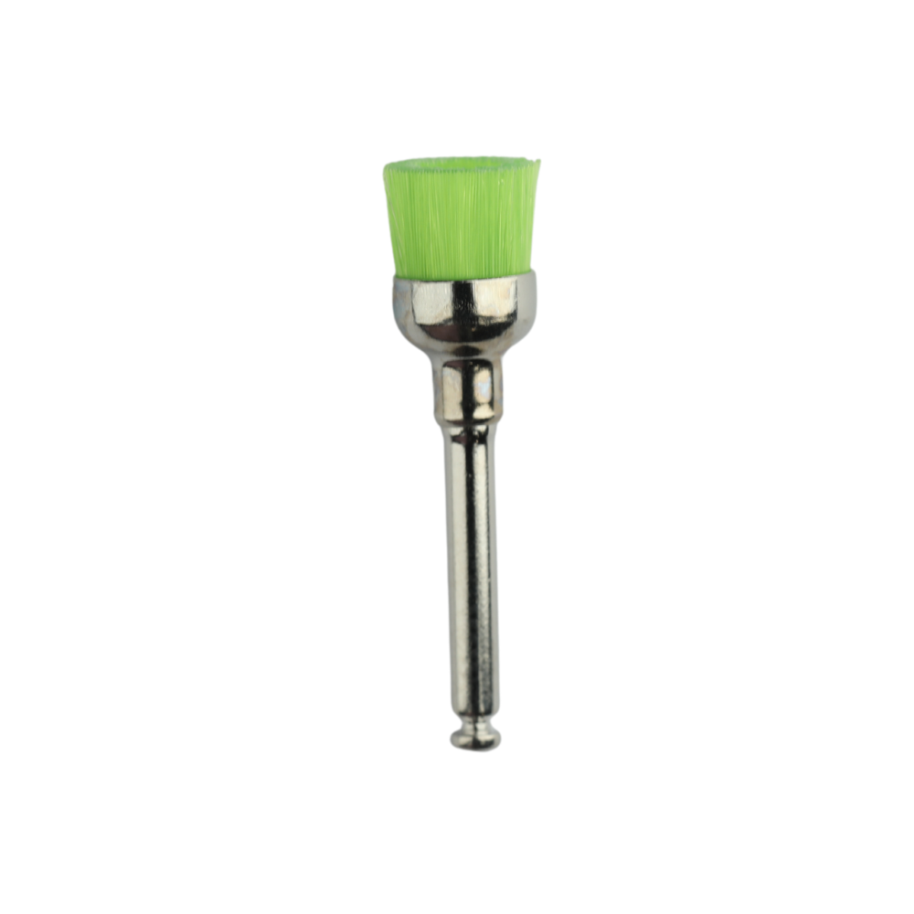 Latch Style Flat Prophy Cup Brush Colored 