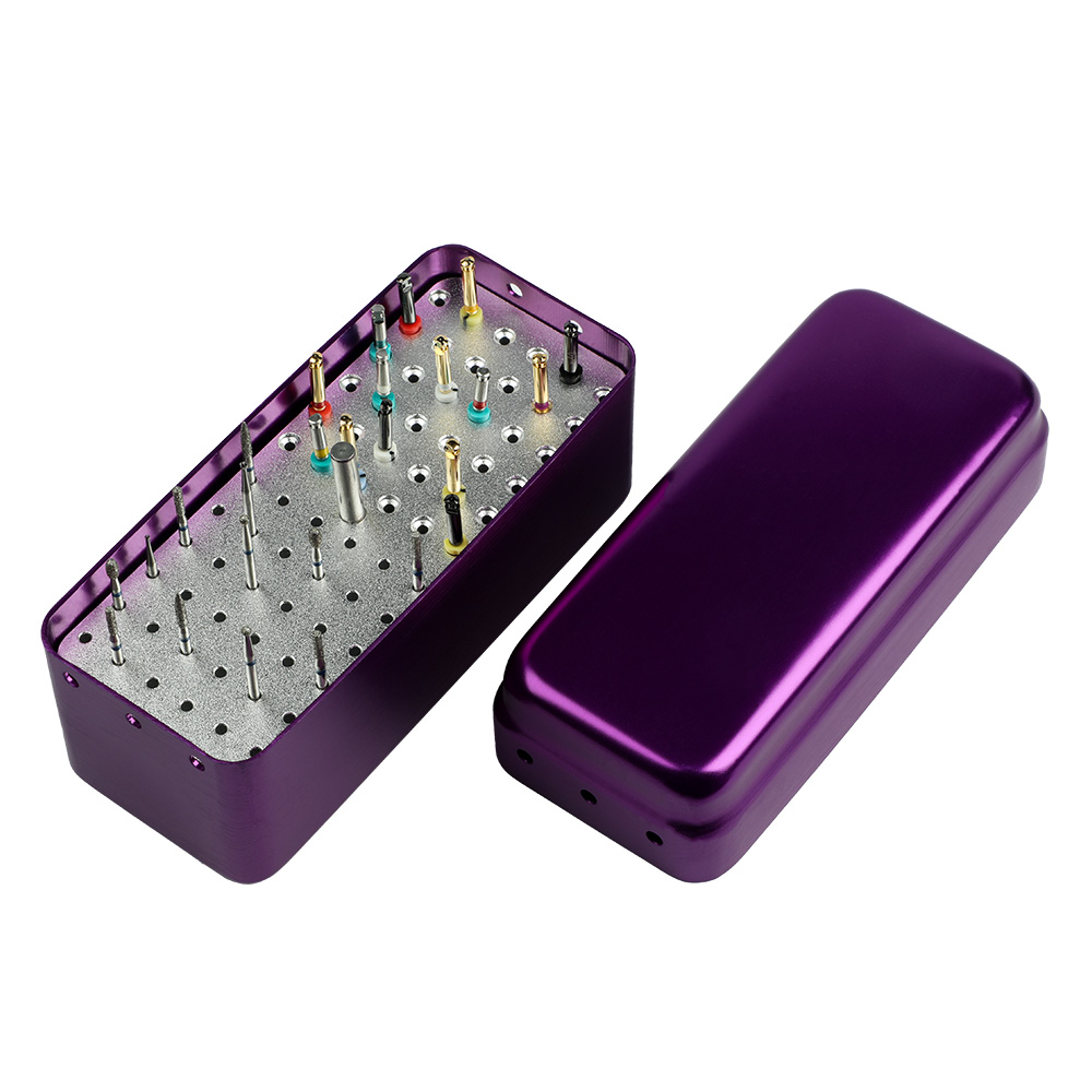 B002 - 72 Hole Autoclavable Box Solid Core  