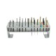 B002b - 72 Hole Autoclavable Box Dual Core