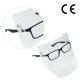VISOR ATTACHED TO THE CORRECTIVE EYE GLASSES
