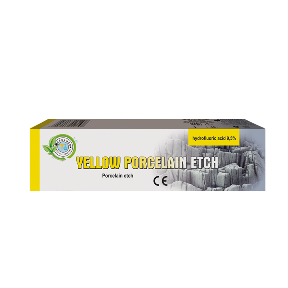 YELLOW PORCELAIN ETCH