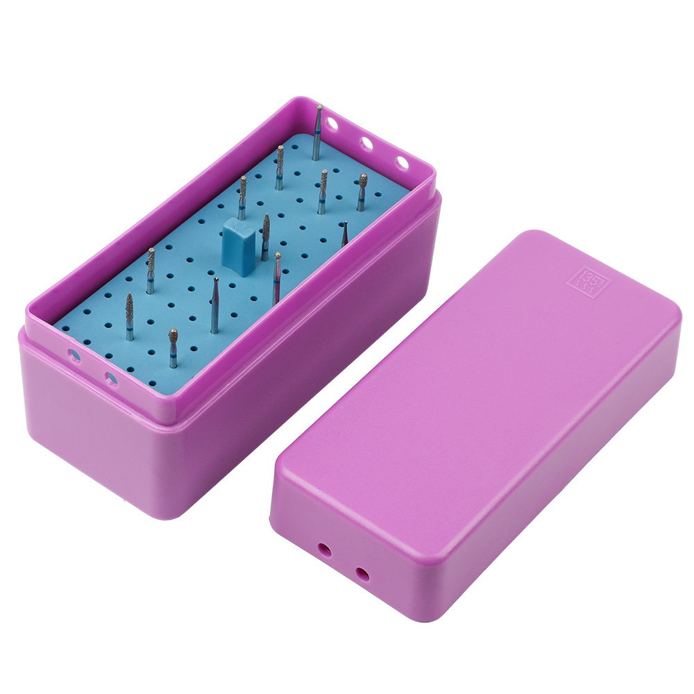 MS01A Box For High Speed Burs - 72 holes 