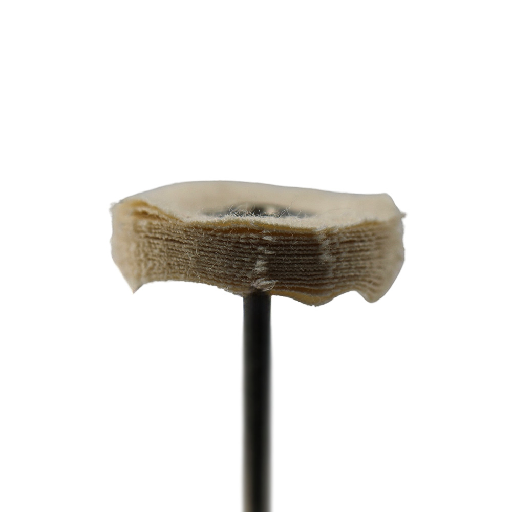 Plain White Cotton Brush With Handle MSH 78L