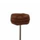 Plain Sheep Leather Brush with Handle MSH 78 LY
