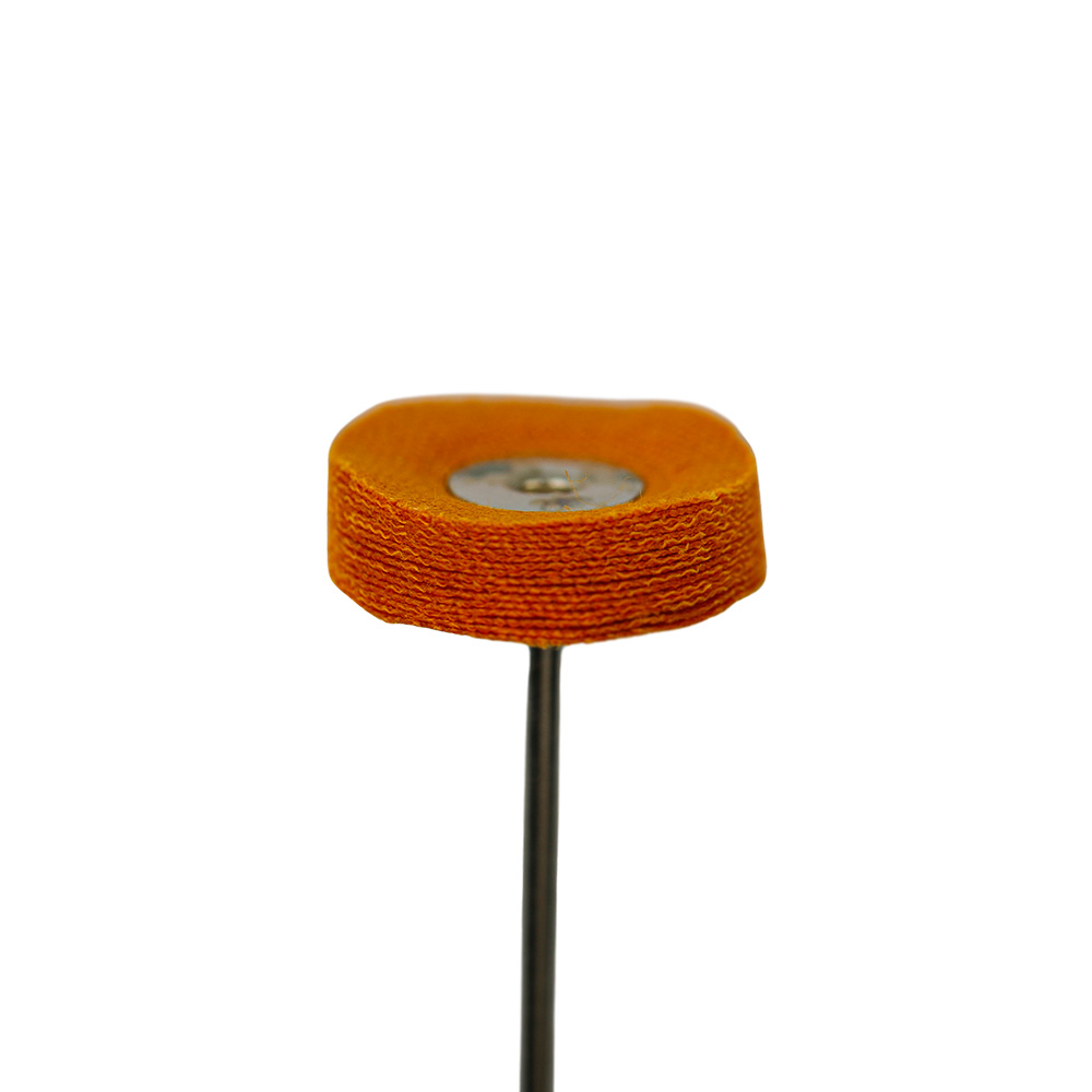 Plain Yellow Cotton Brush With Handle MSH78YL