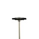 Black Bristle Six Star Brush With Handle MSHH 68 B6