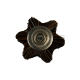 Plain Horse-Tail Six Star Brush With Handle - MSHM68 G6