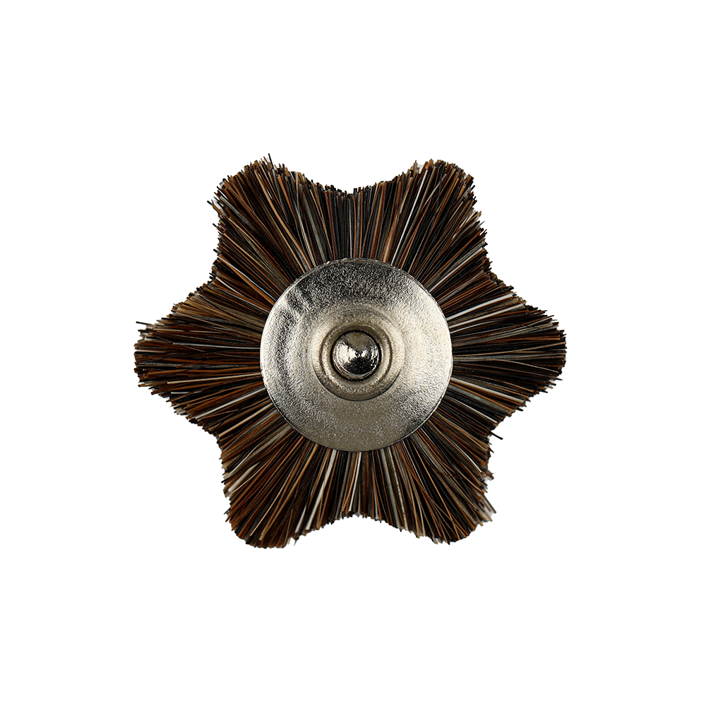 Plain Horse-Tail Six Star Brush With Handle - MSHM78 G6