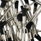 Pencil Brush Black Bristle EBH38B