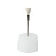 Pencil Brush White Wool EBS38W