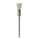 Pencil Brush White Wool EBS38W