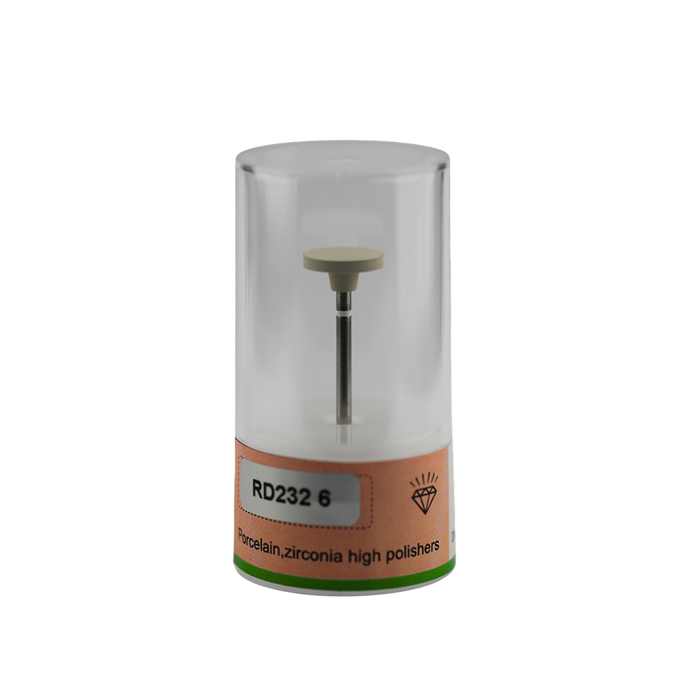 Rubber Diamond Polishers for Zirconia and Porcelain RD 232 6 Rubber Diamond Polishers for Zirconia and Porcelain RD 232 6