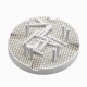 Dental Lab Honeycomb Round Firing Rack Tray with 10 Porcelain Pins