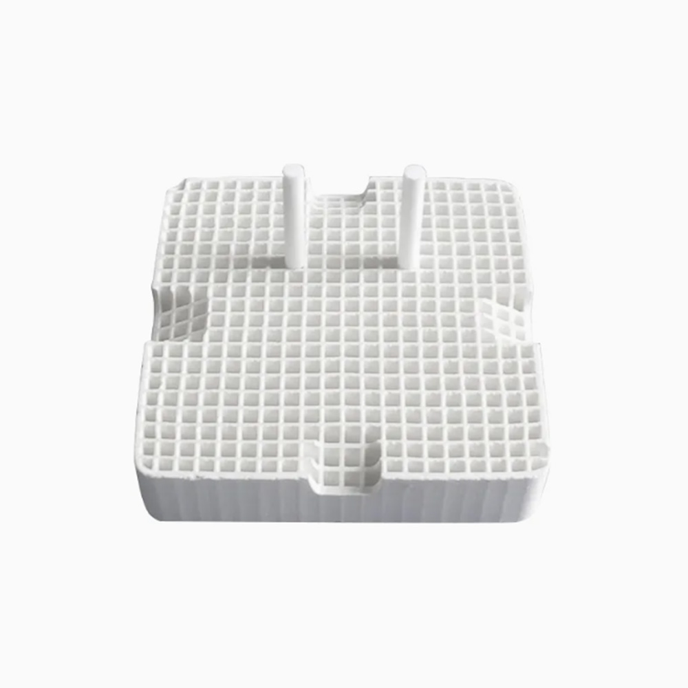 Dental Lab Honeycomb Square Firing Rack Tray with 10 Porcelain Pins