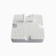 Dental Lab Honeycomb Square Firing Rack Tray with 10 Porcelain Pins