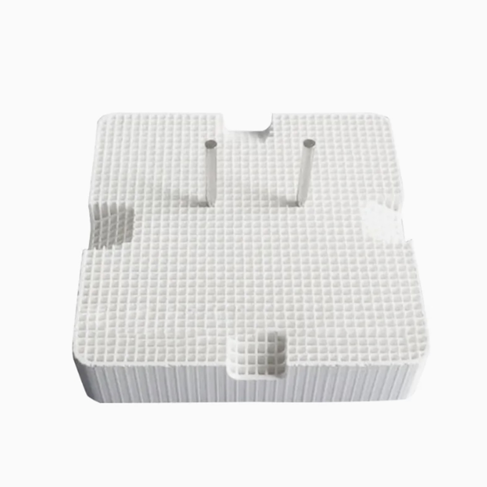 Dental Lab Honeycomb Square Firing Rack Tray with 10 Metal Pins