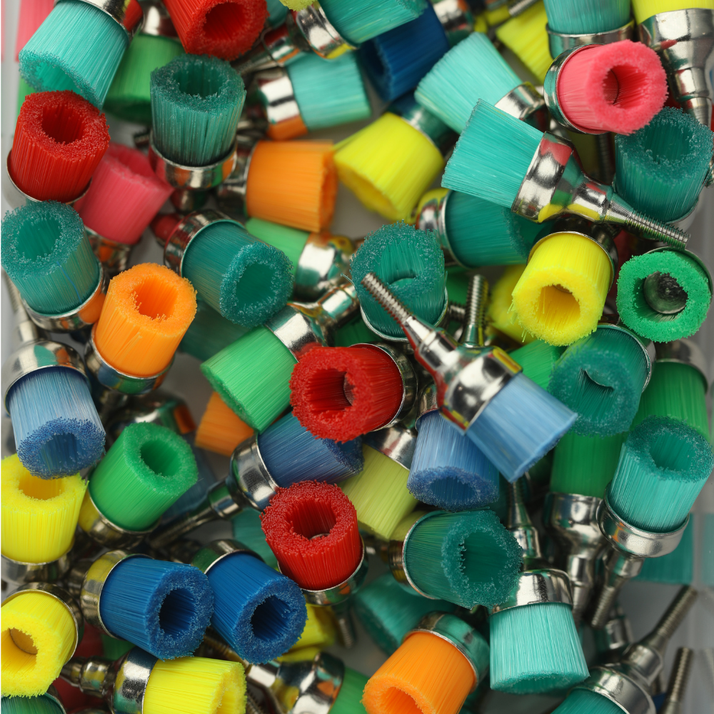 Screw Style Flat Prophy Cup Brush