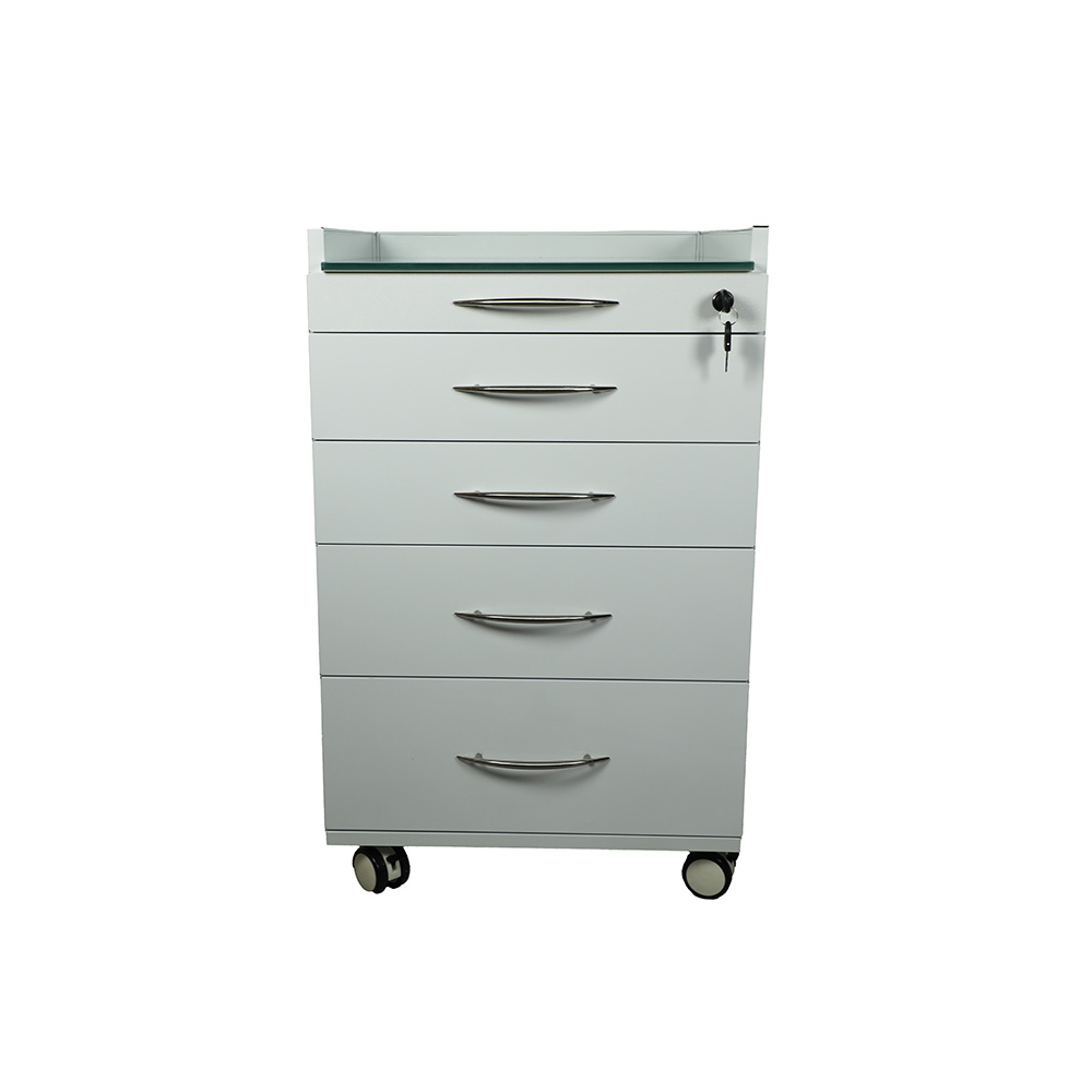 Four Drawers Glass Tabletop - UM-401A