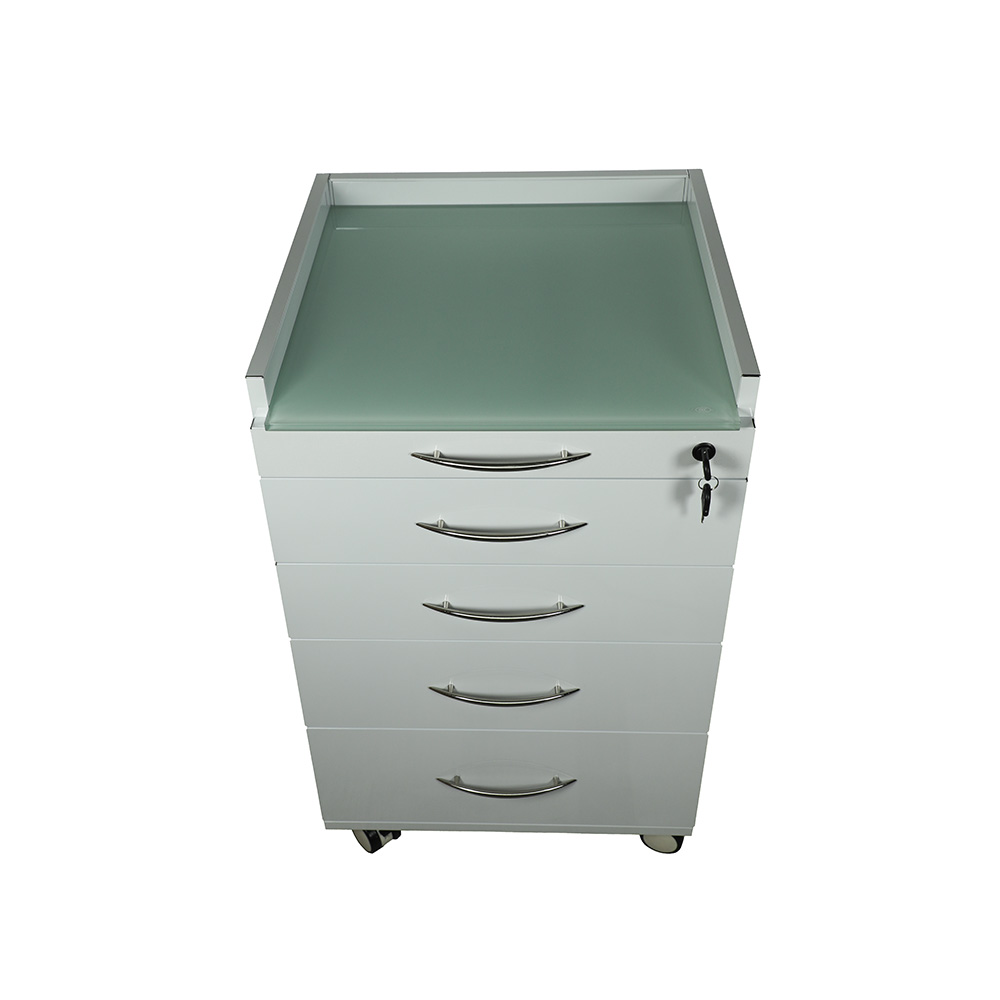 Four Drawers Glass Tabletop - UM-401A