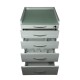 Four Drawers Glass Tabletop - UM-401A