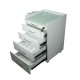 Four Drawers Glass Tabletop - UM-401A