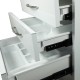Four Drawers Glass Tabletop - UM-401A