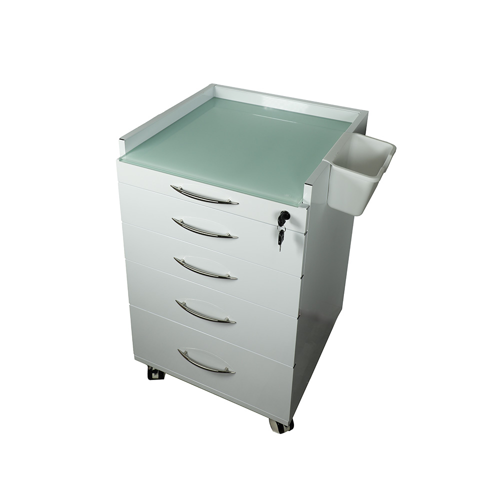 Four Drawers Glass Tabletop - UM-401A