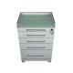 Four Drawers  Glass Tabletop - UM-401AW