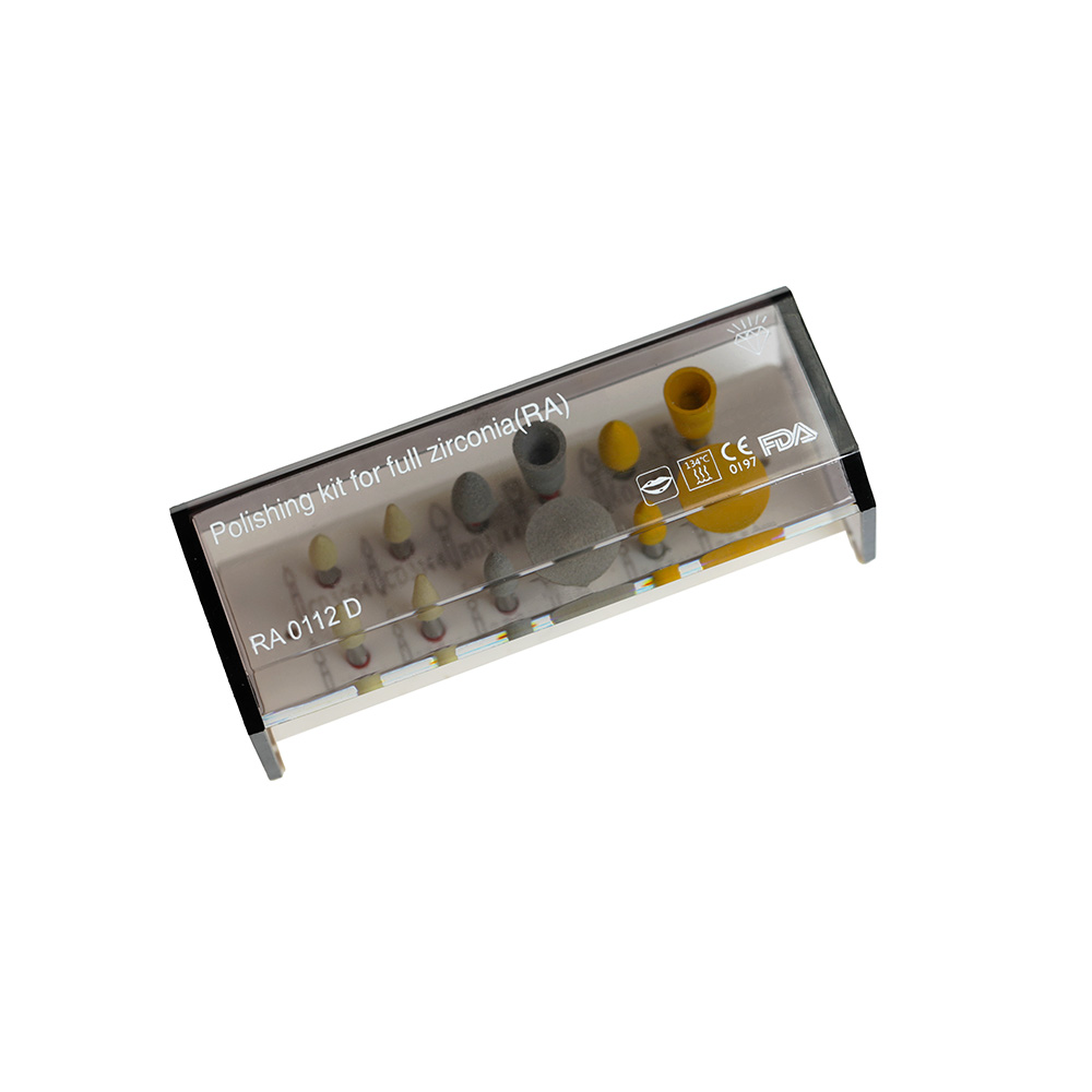  Zirconia Polishing Kit - Intra Oral Use 12pcs - RA 0112D